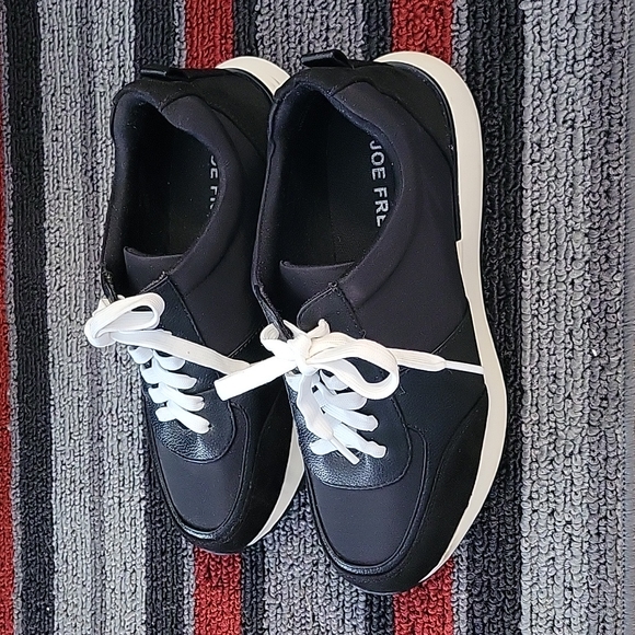 JF BLACK SNEAKERS SIZE 6 - Picture 2 of 8